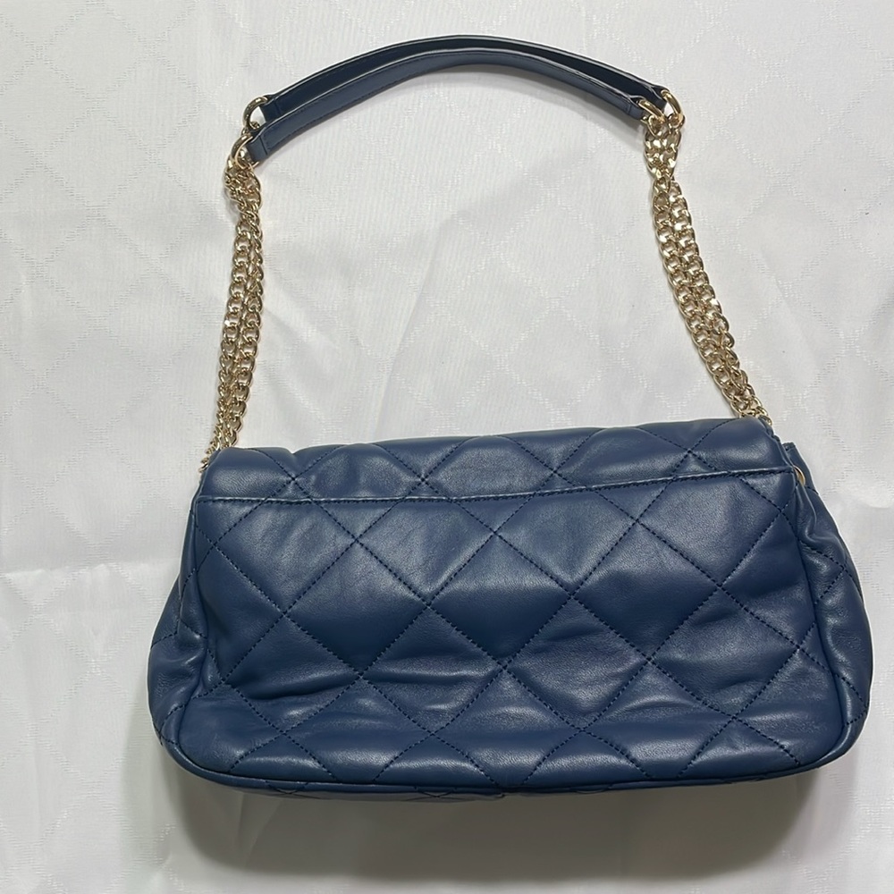 Michael Kors Navy Quilted Shoulder Bag - Picture 3 of 8
